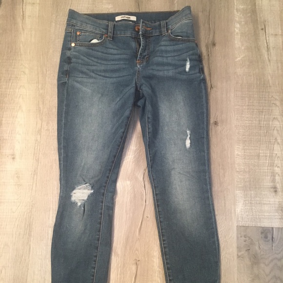 refuge Denim - Ripped skinny jeans